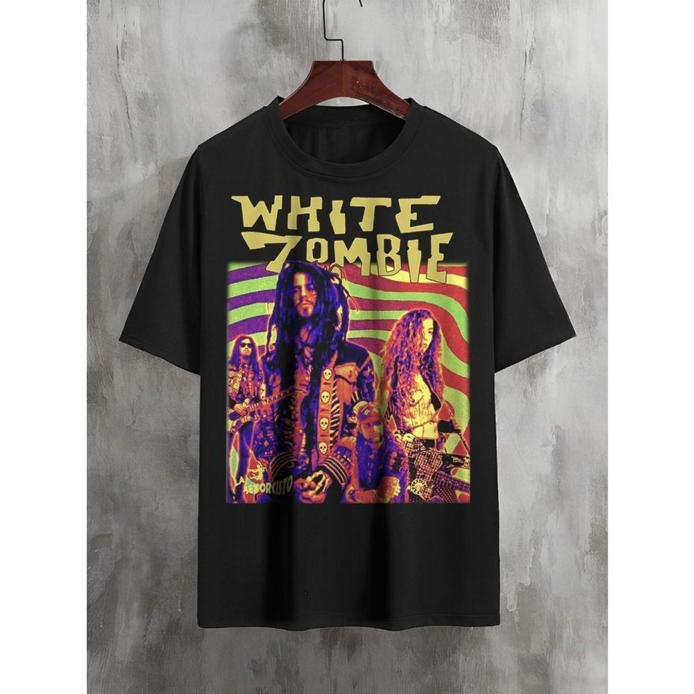 Style White Zombie Band Shirt